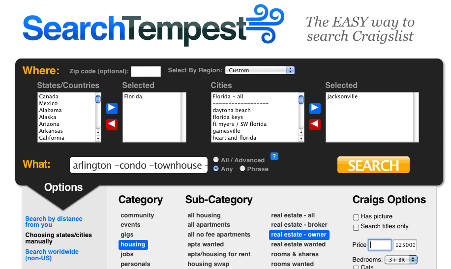 SearchTempest
