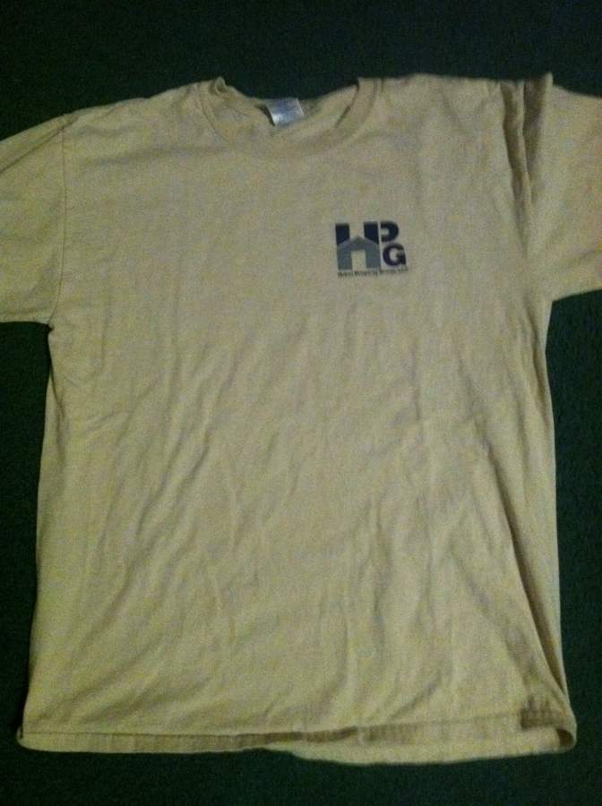 Front of T-Shirt - Huber Property Group, LLC