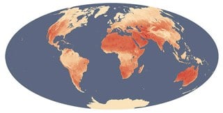 map of earth