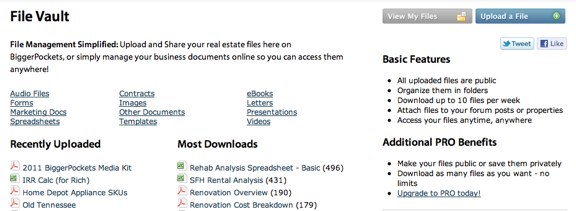 BiggerPockets Real Estate FilePlace