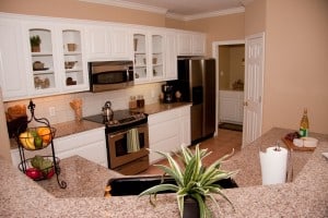 mini-model apartment staging