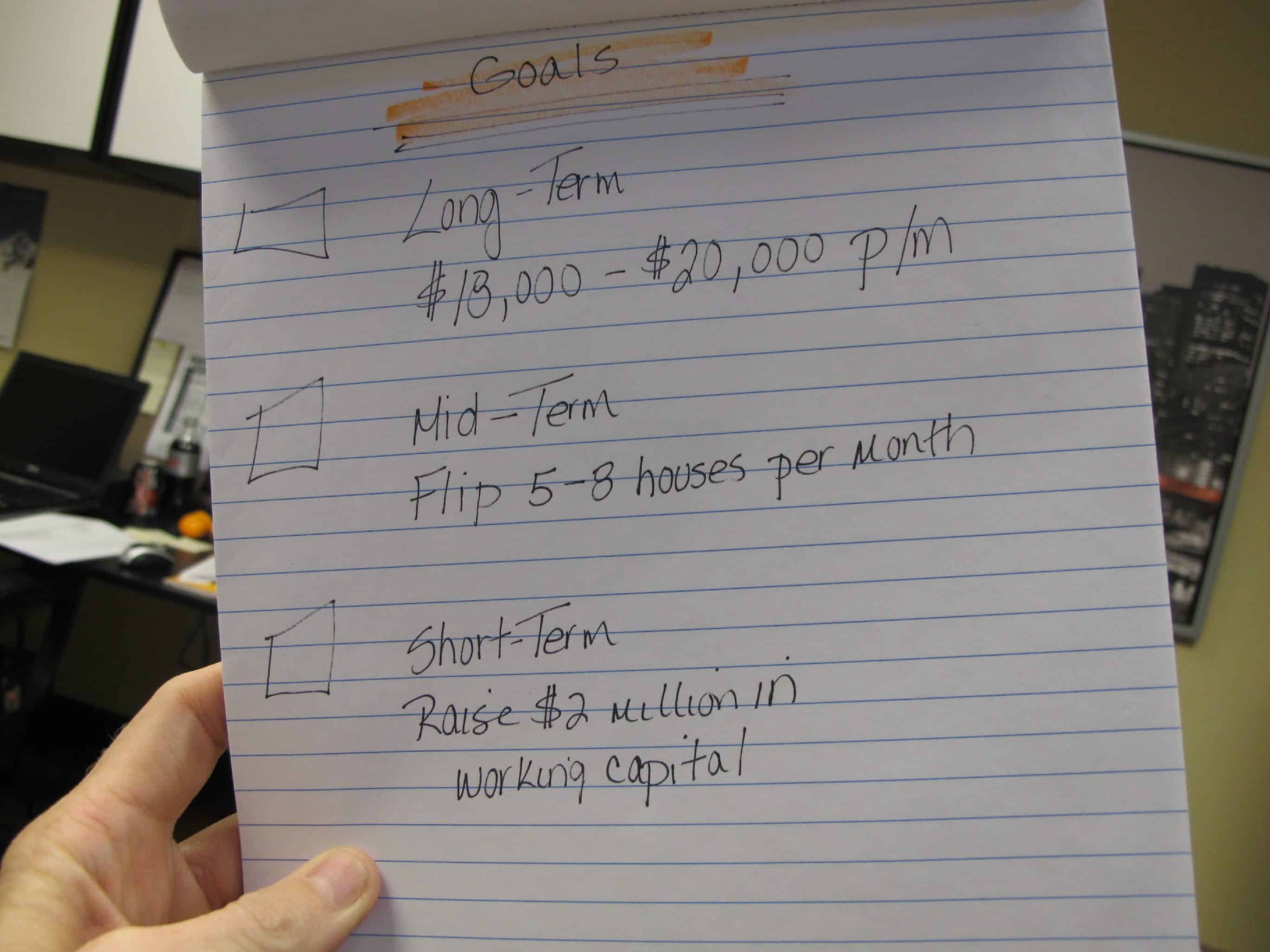 goal setting