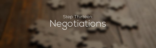 13 Negotiations