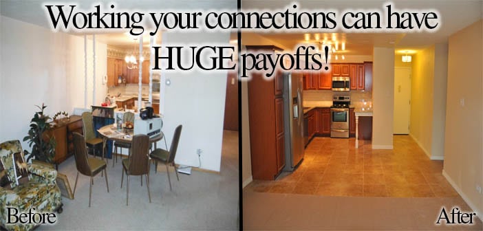 Connections Pay Off