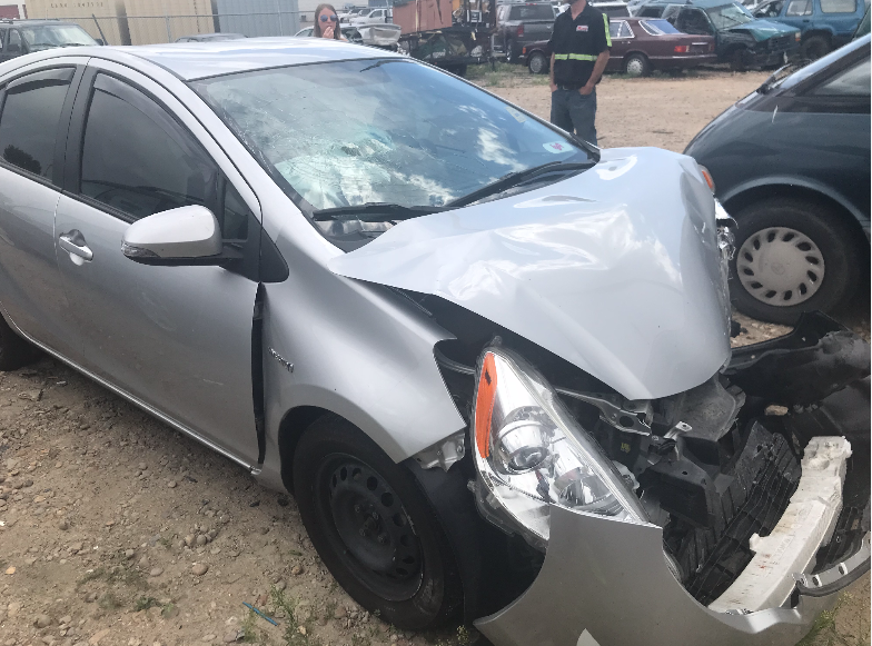 Car Prius Wrecked 2