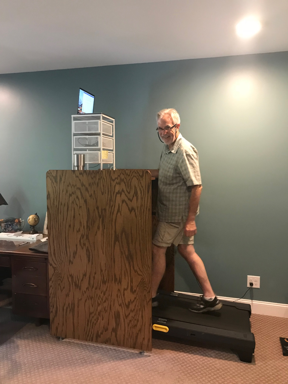 Treadmill Desk Paul Moore Wellings Capital