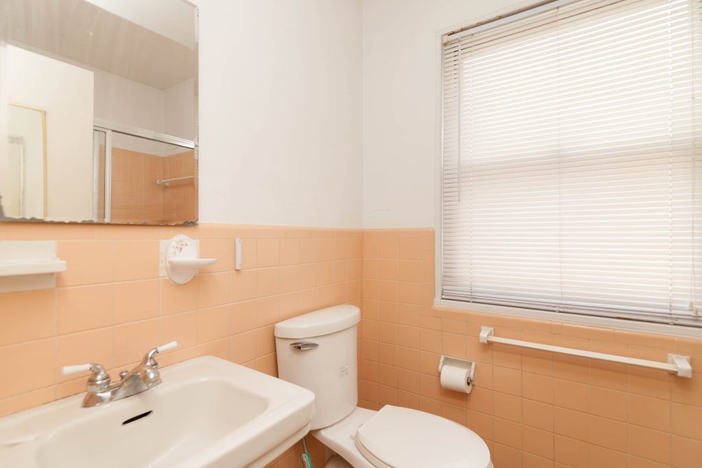 Before staging: Bathroom