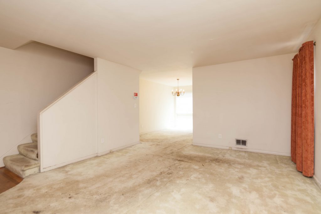 Before staging: Living Room