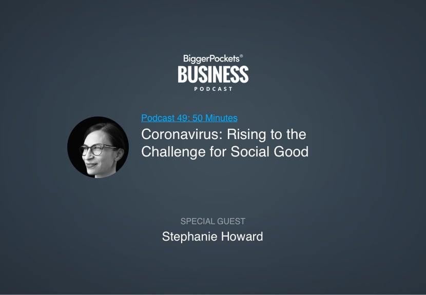 Coronavirus: Rising to the Challenge for Social Good