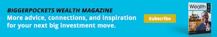 Blog ad for Wealth magazine