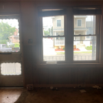 Living room before