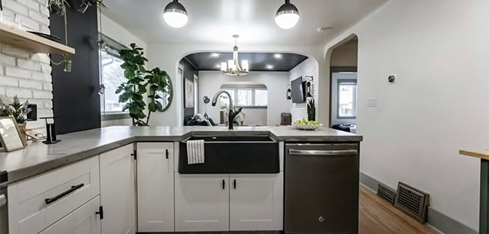 britt diy kitchen after