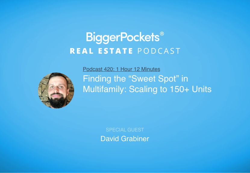 Finding the “Sweet Spot” in Multifamily: Scaling to 150+ Units with David Grabiner