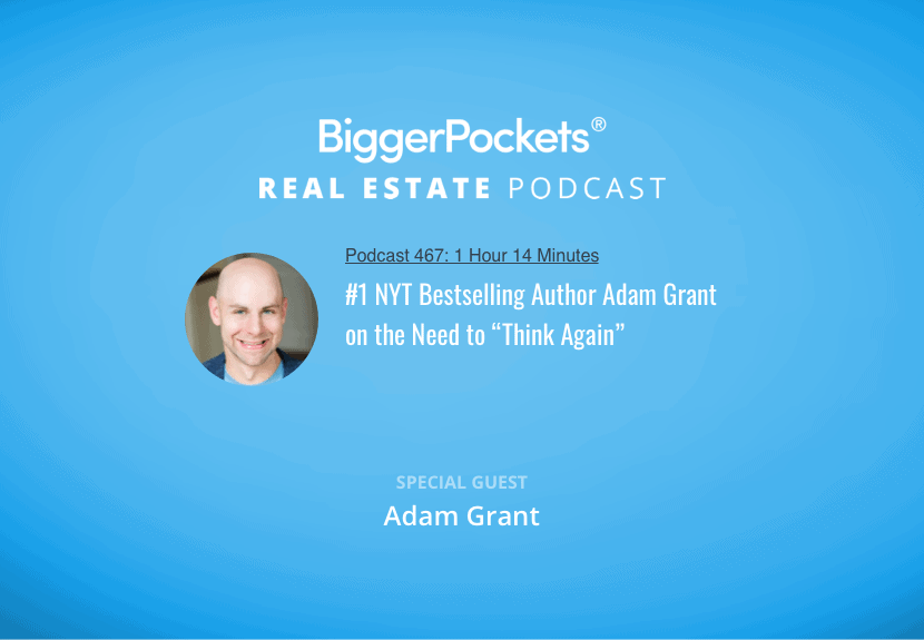 #1 NYT Bestselling Author Adam Grant on the Need to “Think Again”