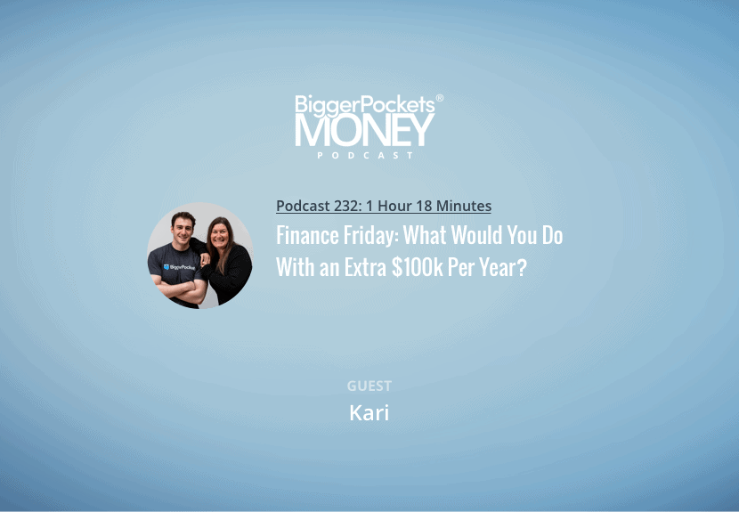 Finance Friday: What Would You Do With an Extra $100k Per Year?