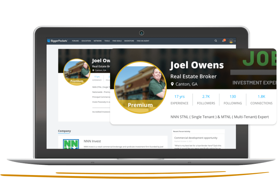 Premium badge for investor-friendly real estate agents