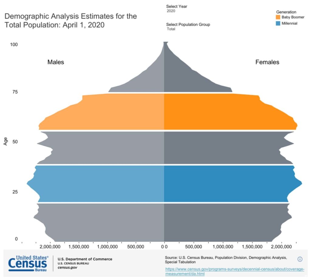 demographics chart