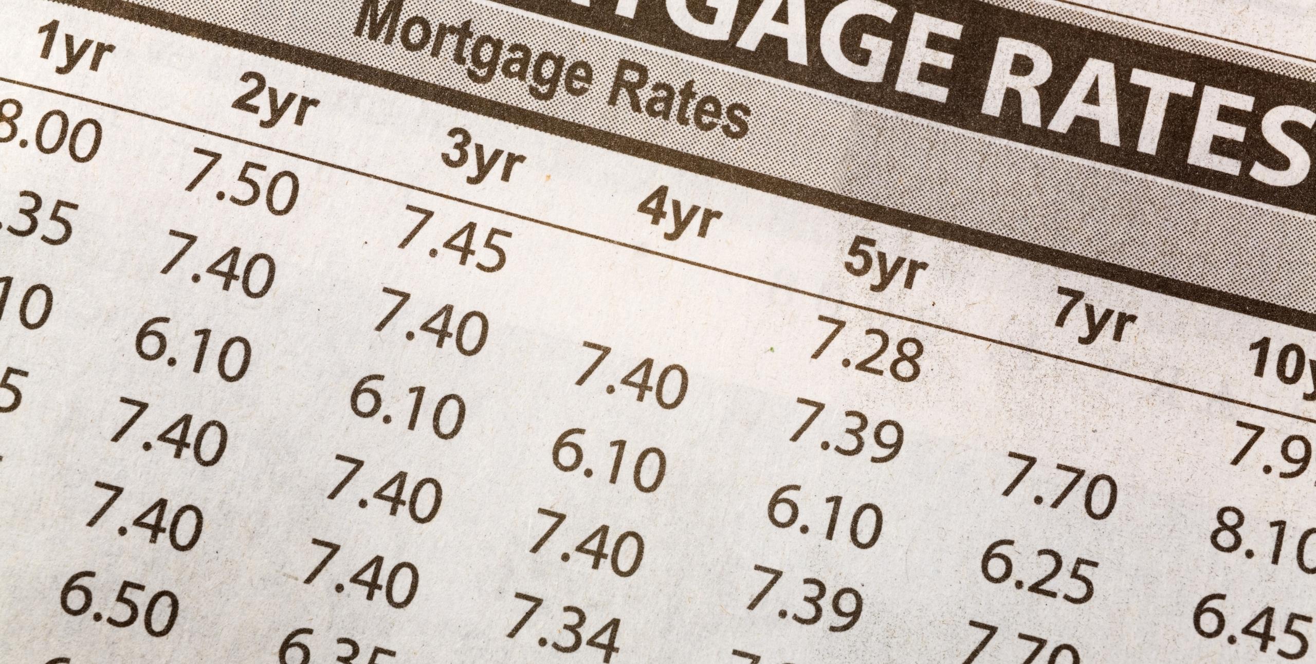 7% mortgage rates