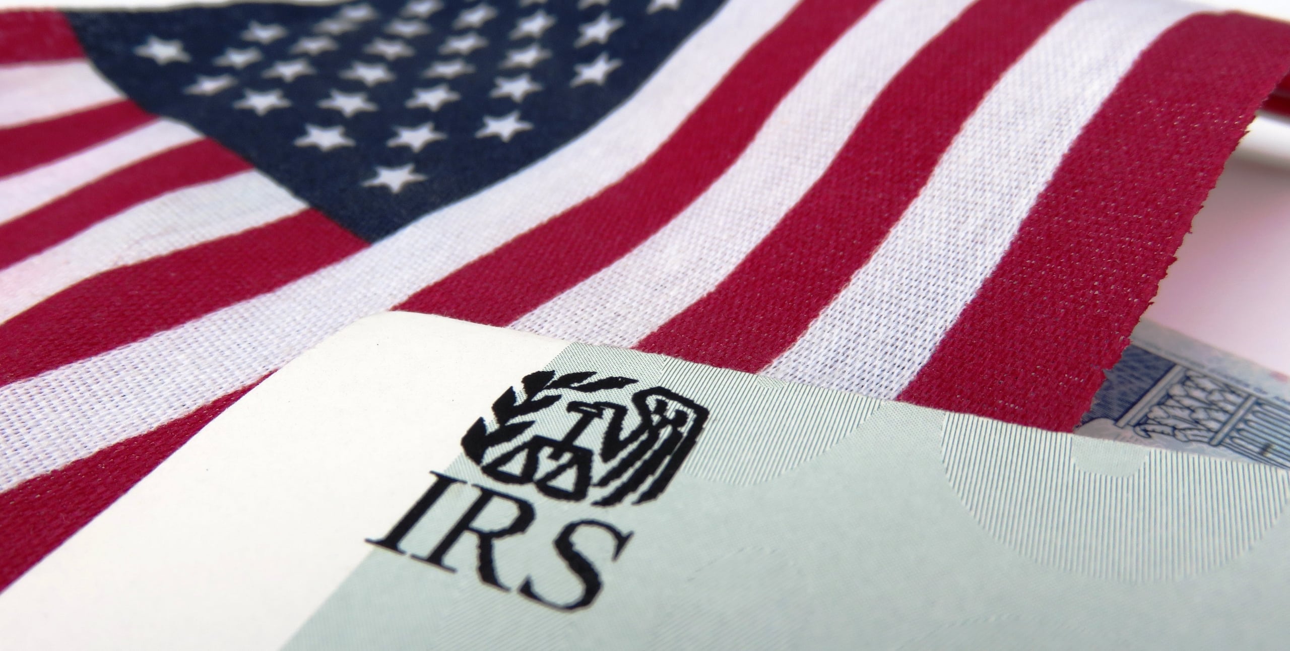 irs with american flag
