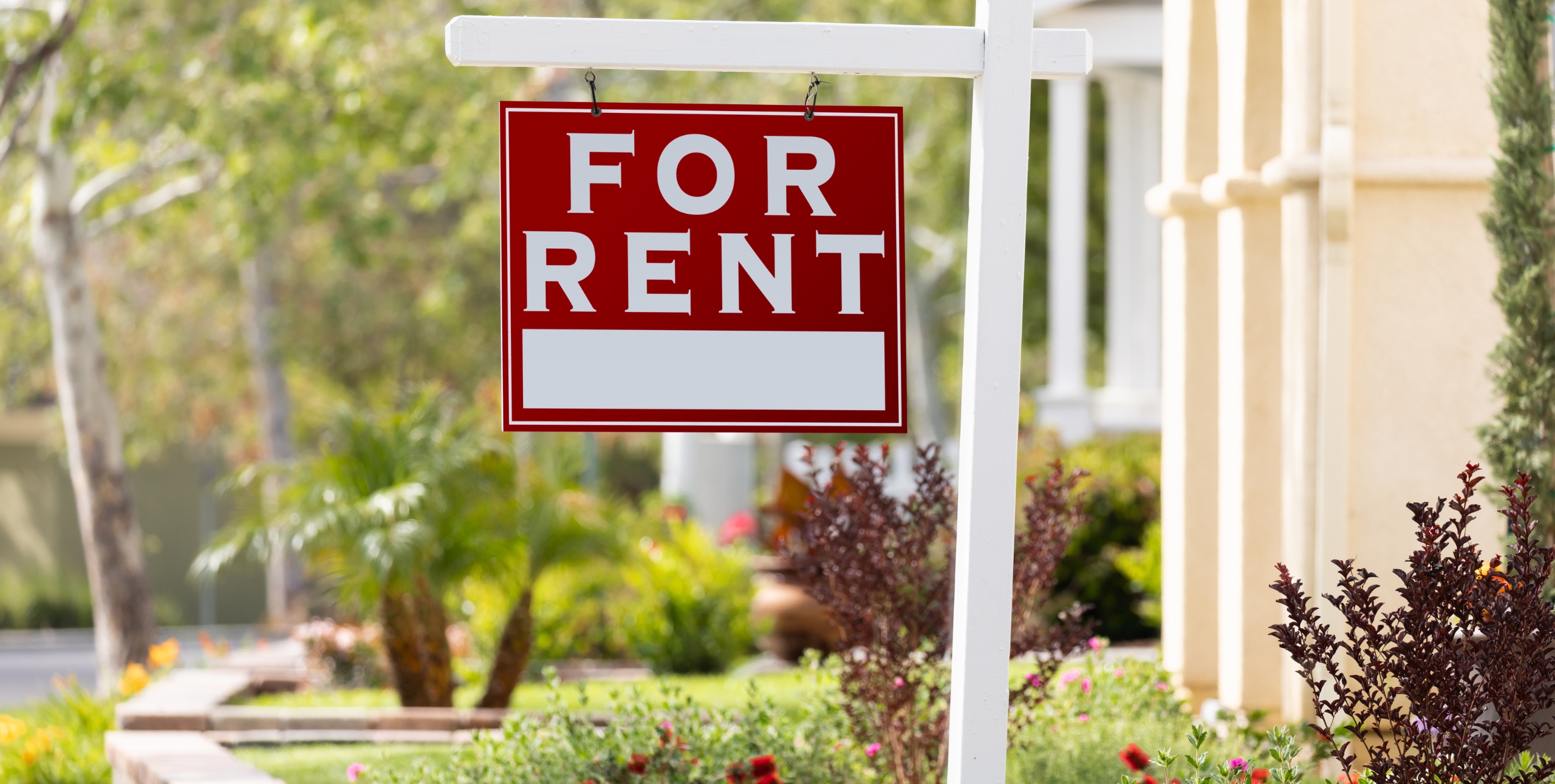 for rent sign