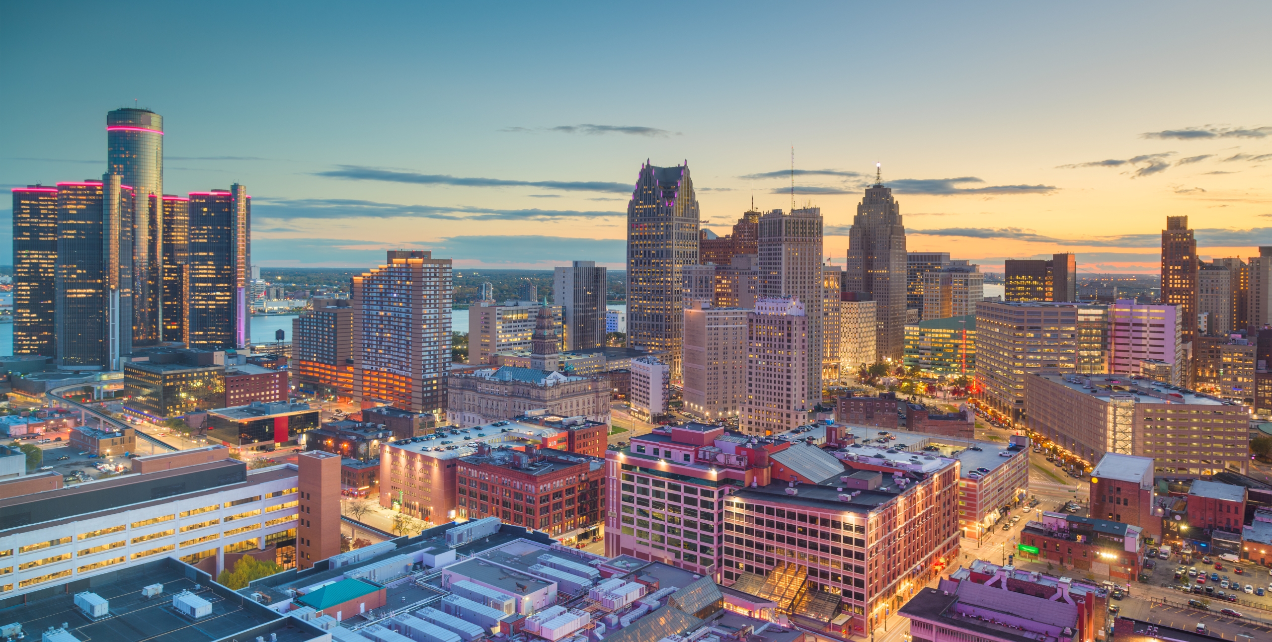 detroit skyline