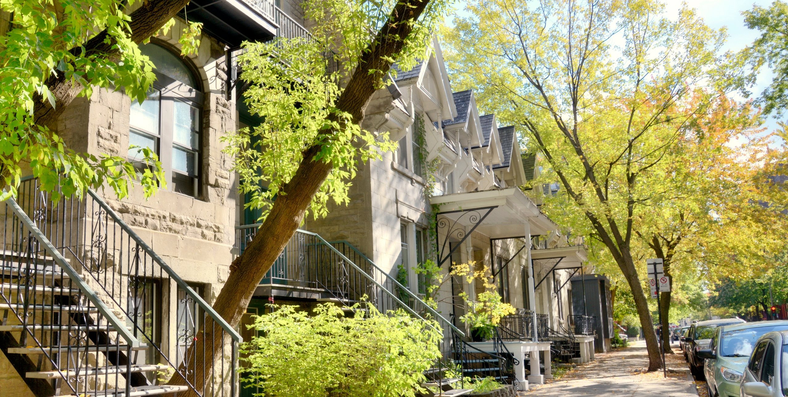 brownstone house