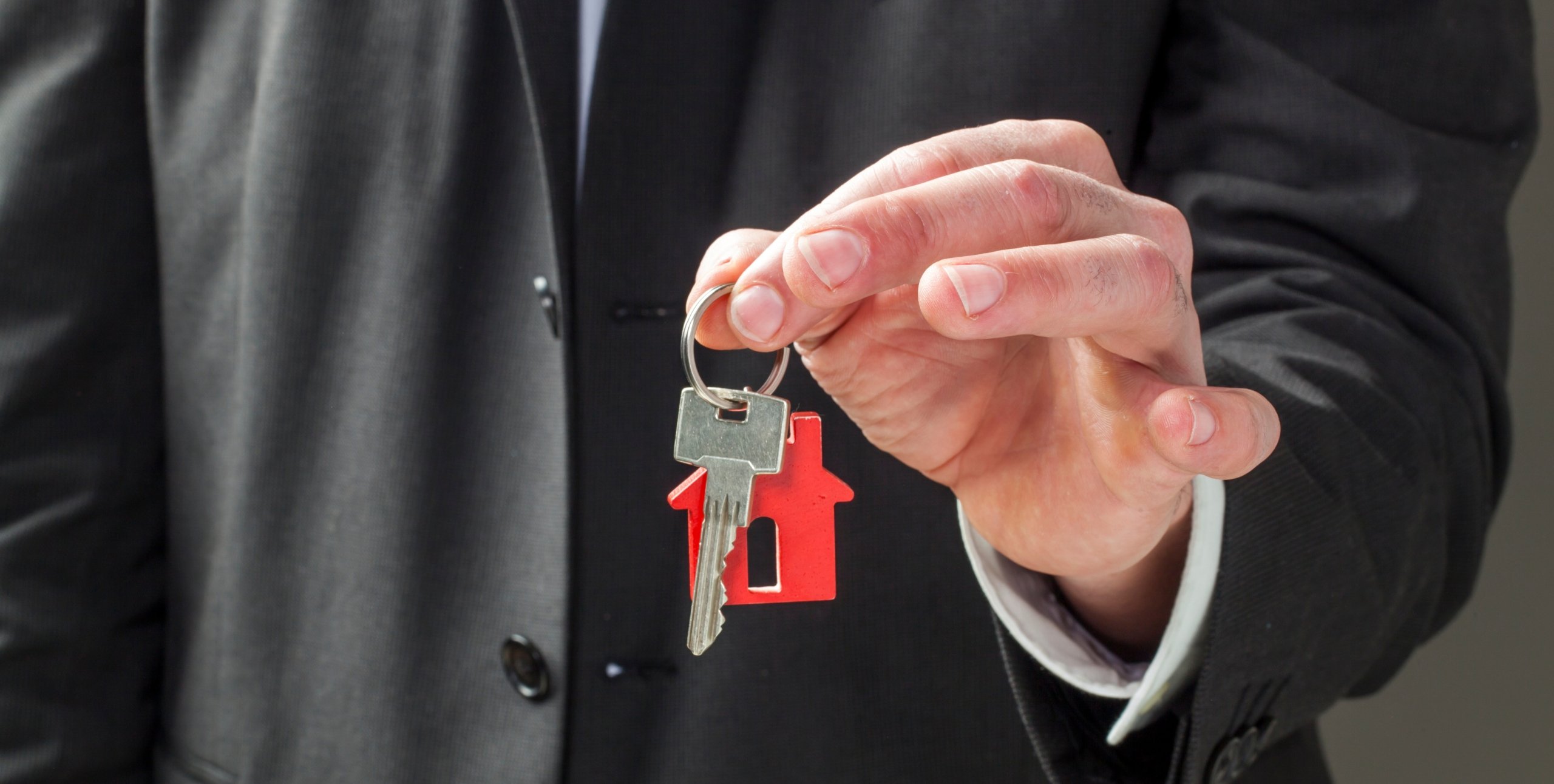 self managing landlord holding keys