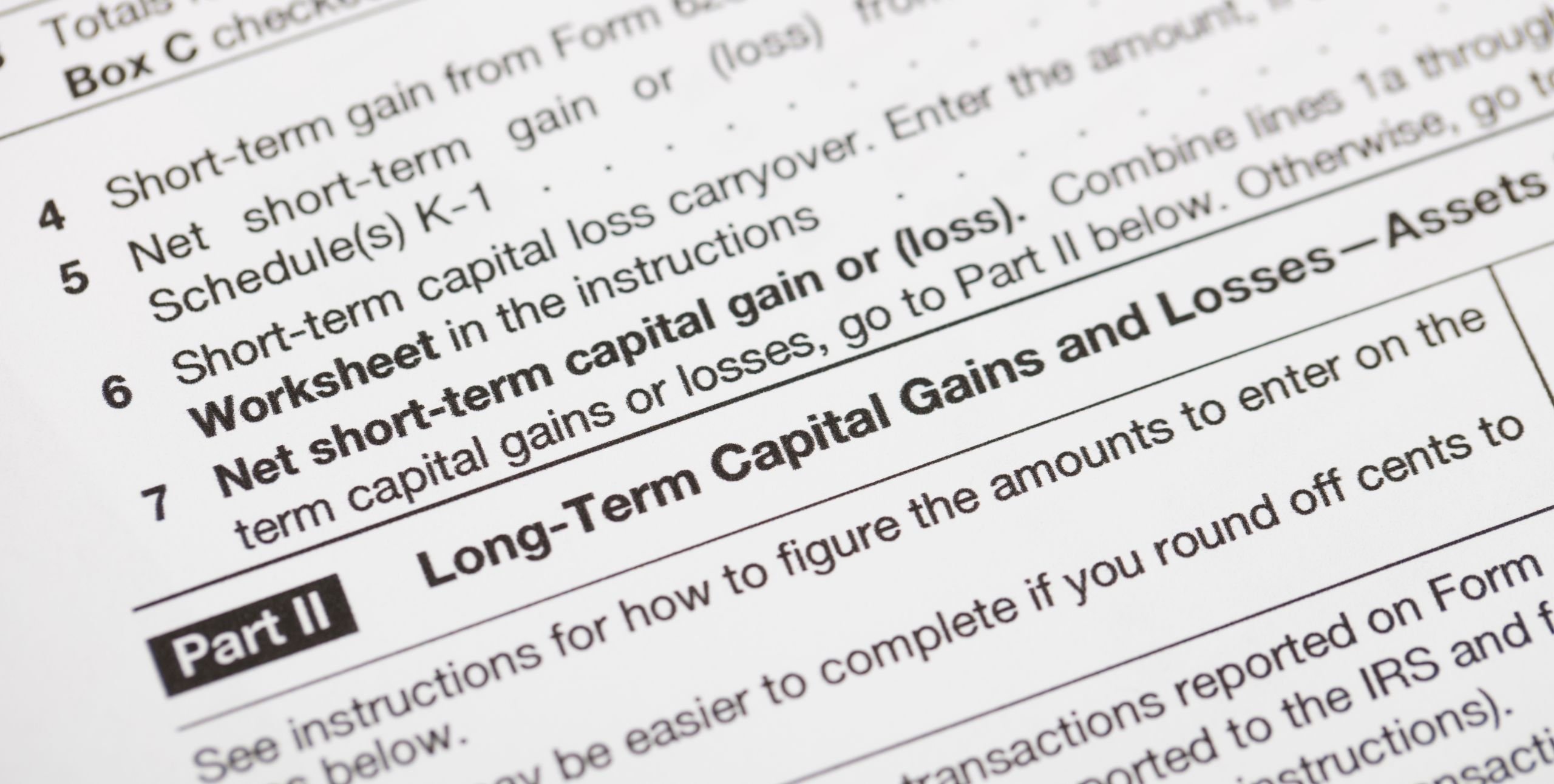 capital gains tax form