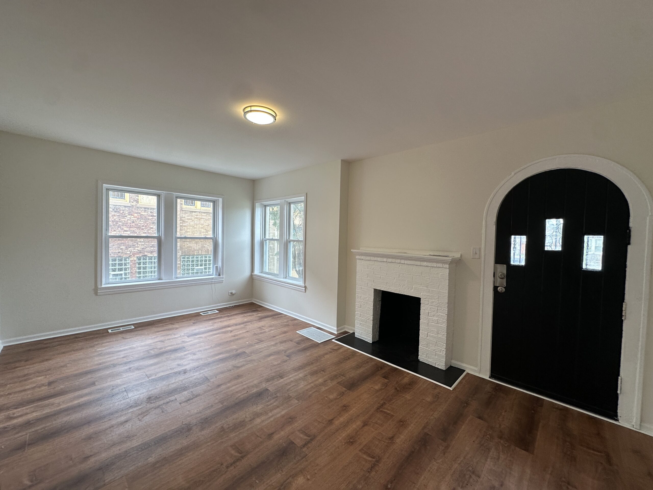 living room after