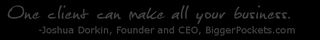 OneClientDorkinQuote